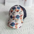 Women western highland cow cactus print trucker hat breathable mesh baseball cap adjustable - Adult (Adjustable Circumference 58cm) / Eagle Bull Head