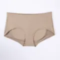 Women's padded butt lifter shapewear panties nude seamless tummy control briefs shape underwear - S / Nude