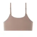 Women seamless nude bra wireless cami top comfortable daily underwear tank top variant - S / Tops / Milk Coffee