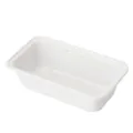 Moule a pain rectangulaire en acier au carbone mouche de rose pour cuisson gateau variante - Blanc (Moucheté de rouge)