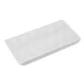12-Cavity Madeleine Baking Pan Non-Stick Shell Shaped Cake Cookie Mold for Home Kitchen - White