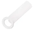 White plastic ring pull can opener jar tab assist easy open kitchen tool for beverages - White