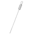 Stainless steel automatic BBQ grilling skewer with sliding handle for outdoor camping - Single Fork