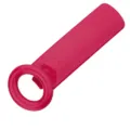 Plastic Multi-function Bottle Opener Ring Handle Can Opener Pink Color Kitchen Tool - Red