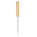 Edelstahl Unkrautstecher Garten Werkzeug mit ergonomischem Holzgriff für den Garten. - Unkrautstecher