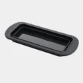 9 Zoll klappbare Silikon Toastform, hitzebeständige Brot Backform für die Küche und Bäckerei. - 9 Zoll Toast Silikonform / Schwarz