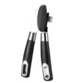 Abrelatas manual profesional de acero inoxidable con mango ergonómico antideslizante - Estilo Magnético C1 de Mango Grueso