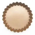 Champagner Gold Antihaft Beschichtet Tarte Form Runde Abnehmbarer Boden Quiche Backform - 4-Zoll Runde Tarte-Form mit Herausnehmbarem Boden (Gold)