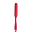 Red silicone spatula baking tool kitchen cake cream scraper flexible ergonomic design hanging hole - Spreader