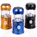 Zonne-energie camping lantaarn draagbare outdoor LED noodverlichting USB oplaadbare - Standaardtype
