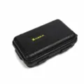 Black small EDC outdoor waterproof box, shockproof survival storage container case - Black