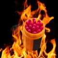 Fiammiferi impermeabili antivento da esterno scatola di sopravvivenza kit campeggio - 20 Pezzi/Barile / Arancione