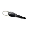 Flathead screwdriver keychain detail, portable multi-tool gadget for outdoor use. - Single Flathead / Black