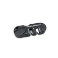 Portable pocket knife sharpener multi-function outdoor EDC sharpening tool for kitchen gear - Black