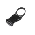 Outdoor tactical plastic water bottle buckle portable drink clip for hiking camping - Black Clasp