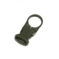 Tactical outdoor water bottle holder buckle, green nylon portable camping strap clip. - Army Green Buckle