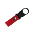 Outdoor tactical nylon water bottle strap buckle portable clip holder for camping hiking - Red (With Packaging)