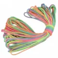 4mm 7 Strand Paracord Rainbow Colored DIY Craft Umbrella Rope for Outdoor Camping Bracelet - Light Multi-color