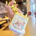 Cute capybara game console keychain cartoon bread pendant stylish bag charm decoration gift - Yellow Capybara