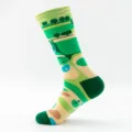 Prásines andrikés kátses me golf motívo, stylátes casual vamvakerés athlitikés kátses mótas. - Ένα μέγεθος (EU 38-44) / Στυλ 4