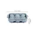 Stampi per sfere di ghiaccio in silicone con coperchio, glacette per whisky e bevande - 6 Griglie Sfera di Ghiaccio / Rosa