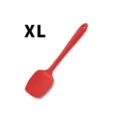 Spatule en silicone rouge outil de cuisine cuisson taille XL resistant a la chaleur - Spatule Extra Large / Rouge