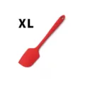 Spatule en silicone rouge taille XL outil de cuisine pour patisserie gateau creme et cuisson. - Grattoir Extra Large / Rouge
