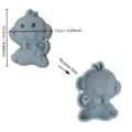 Silicone cute monkey cake mold baking pan animal shaped chocolate fondant tool for DIY - Zodiac Monkey / Gray