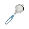 Tamis a farine en fil d'acier inoxydable cuisine avec manche bleu ergonomique. - Tamis à Farine Bleu
