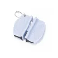 Mini aiguiseur de couteau de cuisine avec porte-clés, outil d'affûtage portable pour la maison. - Bleu