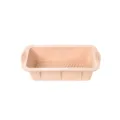 Moule à pain en silicone rose, variante de moule à gâteau rectangulaire pour cuisson. - Moule à Pain Rose