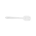Spatule de cuisson en silicone blanc avec motif vermicelles colorés variante. - Grande Spatule Racloire Vermicelles Colorés
