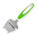 Tranchet à fromage en acier inoxydable avec un manche en plastique vert et blanc pratique. - Trancheur de Fromage Vert
