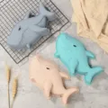 Moule à gâteau en silicone requin série océan DIY mousse outil de cuisson antiadhésif cuisine. - Série Marine-Requín / Gris