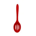 Cuillere ecumoire en silicone rouge ustensile de cuisine design integre resistant a la chaleur - Écumoire / Rouge