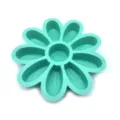 Moule a gateau tournesol en silicone vert menthe plat de cuisson floral patisserie - Vert