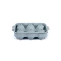 Bac à glaçons en silicone gris avec couvercle, moule à boules de glace à 6 cavités pour cuisine. - Gris 6-Boules
