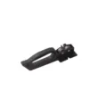 Household kitchen manual knife sharpener with black handle and dual sharpening slots tool. - Black Knife Sharpener