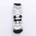 Simpatici calzini invernali soffici con viso di animale, calze in peluche morbide per la casa. - Colore #19