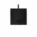 Zwarte kleine reistas van mesh 31x30x4cm voor kleding en ondergoed opbergorganizer. - S / Zwart