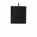 Black large mesh travel clothing storage bag, foldable luggage organizer for jackets. - L / Black