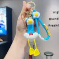 Cute sailor duck keychain with telescopic neck, funny decompression toy and bag pendant. - Sailor Long Neck Duck - Blue Neck