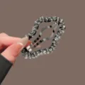 Sparkling rhinestone hair clip sweet girl style exquisite fashion accessories for daily wear. - Gray Cloud BB Clip