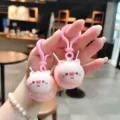 Portachiavi maialino rosa carino giocattolo antistress variante ciondolo borsa regalo - Maiale Volante con Cordino