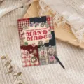 Libro di adesivi ricamati fai-da-te diario carini patch set decorativo 720+ pz - Libro di Adesivi da Ricamo di Simulazione - Rosso