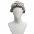 Grey short judge wig for cosplay party and Halloween role play costumes, premium synthetic hair. - Gray