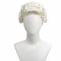 White judge wig short curly costume hair lawyer wig for Halloween party role play cosplay. - Gold