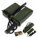 Outdoor survival magnesium staaf vuursteen aansteker set noodcamping uitrusting tool - Standaard Set