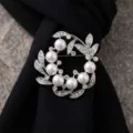 Vintage karfitsa me margaritaria kai strass, kompses karfitses gia gynaikeia moda aksessouar. - XD7202-2