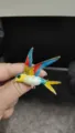 Wunderschöne bunte Vogel Brosche aus Legierung Emaille Tier Anstecknadel Mode und Schmuck. - Lerche Eisvogel